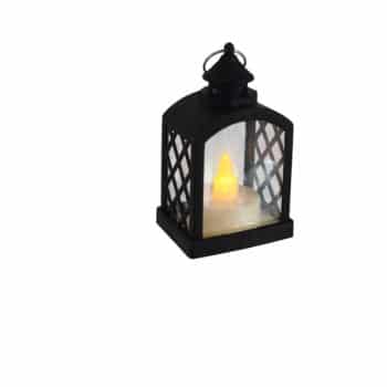 Mini Farol Luz 4*5,5*9 Cm Black /COD. 209-2371218-66