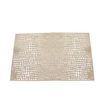Individual Plastico 30*45 Cm Gold /COD. 218-2305AC21-70