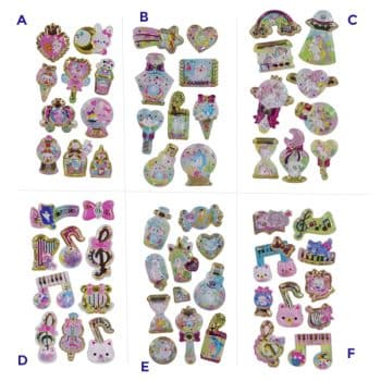 Sticker Mixto Diseños /COD. 220-22313-9