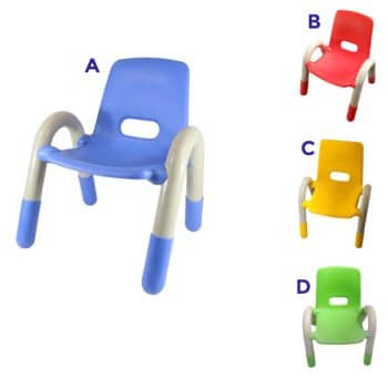 Silla Niños Colores Mixtos 53*40*28Cm /COD. 222-XSH-09502