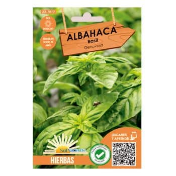 Semillas De Albahaca Genovesa 1017 /Cod. 23-1017