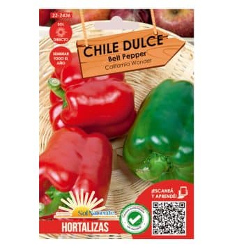 Semillas Chile Dulce (California Wonder) /Cod. 23-2436