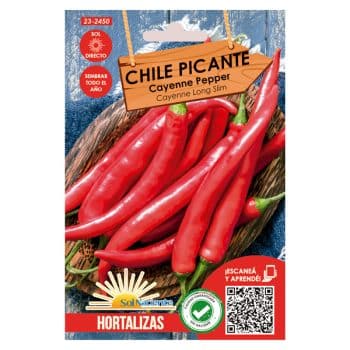 Semillas Chile Picante Cayenne # 2450 /Cod. 23-2450