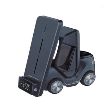Cargador Inalambrico 3 En 1 En Forma De Carro /Cod. 719-Csws