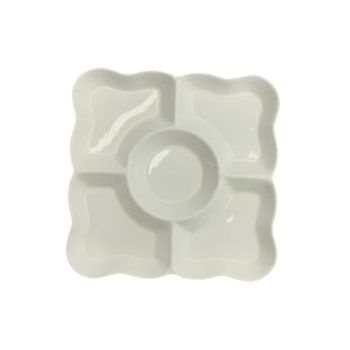 Plato*7.2" 4*Caja*Unidad:***Cm, 559G Porcelana /Cod. 799-Fwgp75