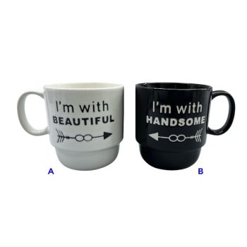 Set 2 Taza De 500Ml 9.6*10.S Porcelana 409G /Cod. 799-T01-157-3