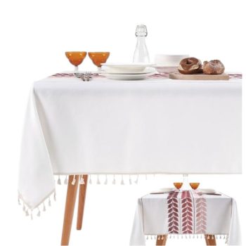 Cubierta De Mesa 1Pcs/Opp 140 * 220Cm 300Gsm 20%Cotton80%Poliéster /COD. 799-TAC02-033