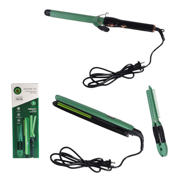 Set Para Pelo Curvas Y Liso /Cod. 716-Hshc1