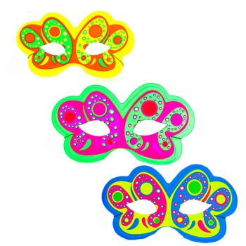 Set 12 Antifaces Neon /Cod. 160-W1543T