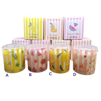 Candela Fragancia Sandia Fresa Limon Melocoton /Cod. 224-Axw291