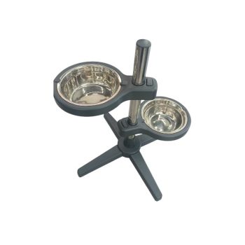 Comedero Alto Doble 36.5*46.5Cm /Cod. 798-Pqlqw031