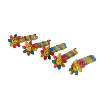 Set De Prensa De Resorte Mix Diseños Flor Colores Mixtos /Cod. 228-Jc-2403072