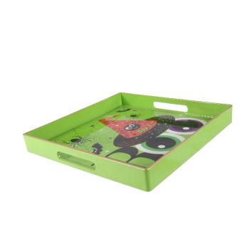 Bandeja Boo Green 30X30Xh3.7Cm /Cod. 743-H23A4537S