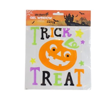 Sticker Trick O Treat Calabaza 20X25Cm /Cod. 786-2025-22118