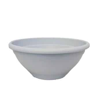 Maceta Bowl Elba 28 Cm Ash Sky Blue (Grey) (25X12H), 3.5 Litros /COD. 69-ELBA25-GR