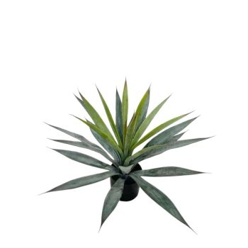 Planta Artificial Tipo Agave Mini Color Green Con 1 Tallo Y Hojas Gruesas /Cod. 200-925925-86