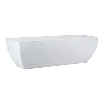 Floreira Amsterda Graphito 48X16 Blanco /Cod. 706-024816-68