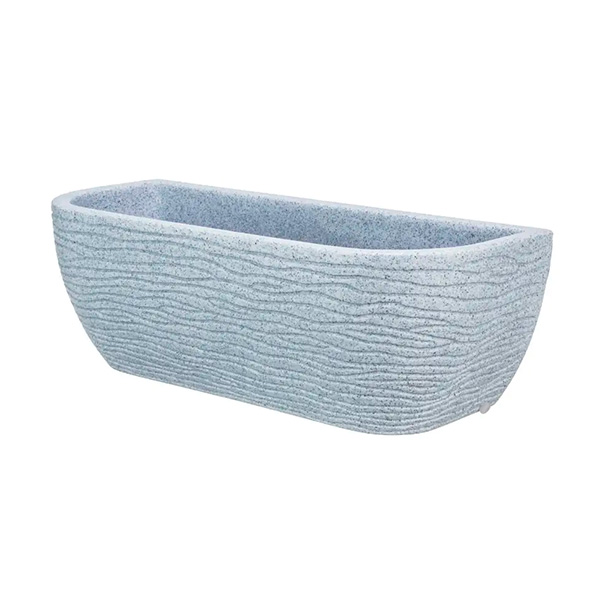 Maceta De Pared Sisal 46X17 Cinza Stone /Cod. 706-044617-Gr