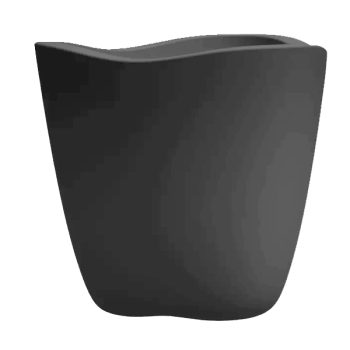 Cachepot Tryas Garden 17X18 Gris Granito /Cod. 706-121718-80Gr