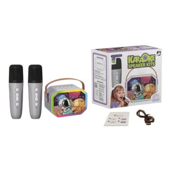 Parlante Doble Karaoke Espacio /COD. 769-K9-S
