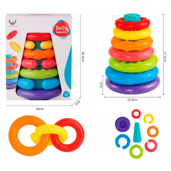 Juego De Aros Bebe 12,8X3X17,5Cm /Cod. 782-Mh630370