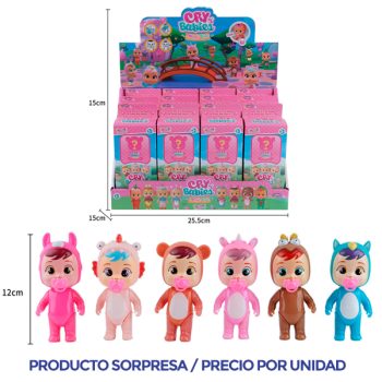 Bebe Llorona Sorpresa 7Cm Diseños Mixtos 12X4X5,5Cm /Cod. 782-Mh677423