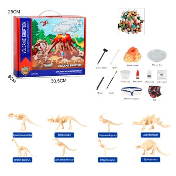 Juego Arqueologico Volcan 0X0X0Cm /Cod. 782-Mh718664