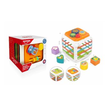 Juguete Para Bebés Con Clasificación De Formas 14,5X14,5X16Cm /COD. 782-MH718679