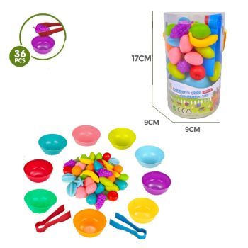 Juego Clasificar Colores 0X0X0Cm /Cod. 782-Mh719468