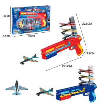 Catapulta De Aviones Colores Mixtos 27,5X3,5X22,5Cm /Cod. 782-Mh719473
