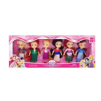 Set 6 Princesas 0X0X0Cm /Cod. 782-Mh719481
