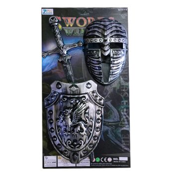 SET ESPADA, MASCARA Y ESCUDO 0X0X0CM /COD. 782-MH719621