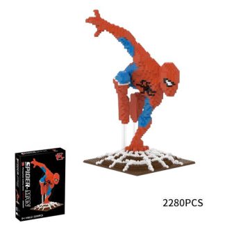 Armable Hombre Araña 2280Pcs 19,5X18X31Cm /COD. 782-MH719966