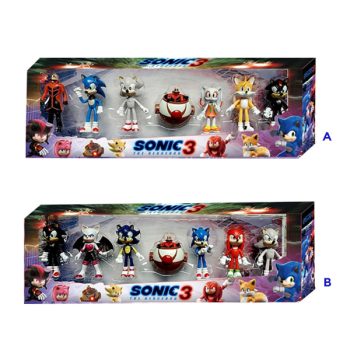 Set 7Pcs Sonic Diseños Mixtos 0X0X0Cm /COD. 782-MH720550