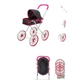 Coche Black & Pink 31x52x63cm /cod. 782-mh720602