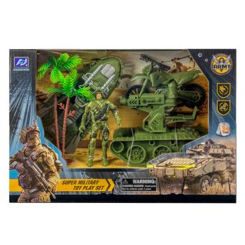 Set 3 Transportes Guerra 0X0X0Cm /Cod. 782-Mh721572
