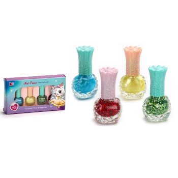 Set 4 Esmaltes Con Brillo /Cod. 782-Mh722433