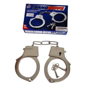 Esposas Policia Con Llave 0X0X0Cm /Cod. 782-Mh723363