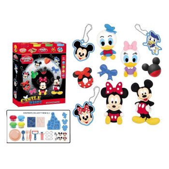 Set De Llavero Mickey Y Minnie Plasticina /COD. 782-MH724188