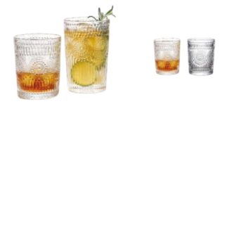 Vaso De Vidrio 6Pcs 7,9 * 10,1 * 7 Cm 300Ml 10.6Oz /COD. 799-1988-183