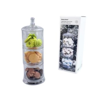 Tarro De Almacenamiento De Vidrio 9.5 * 29.7 * 10.8Cm /COD. 799-CB-35