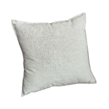 Almohada 50 * 50 Cm Gris Algodón Pp, Cremallera /Cod. 799-Pl05-01