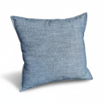 Almohada 50 * 50 Cm Azul Claro Algodón Pp, Cremallera /Cod. 799-Pl05-04