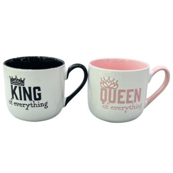 Taza De 460Ml 12 Piezas 9,5 * 9,2 Cm, 370 G Porcelana /COD. 799-T01-187
