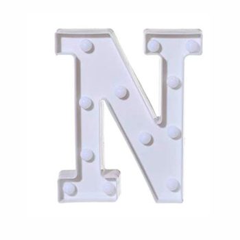 Letra Plastica Luz N /Cod. 203-Lpn