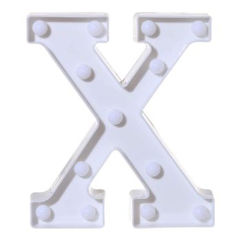 Letra Plastica Luz X /Cod. 203-Lpx