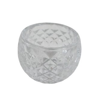Bowl Vidrio Rombos /Cod. 210-42