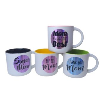 Taza Ceramica Dia DE LA Madre Fondo Mix DE Colores /cod. 218-mo435