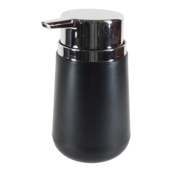 Dispensador De Jabon Color Black Con Detalles En Silver /Cod. 218-Ycl3350-15