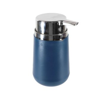 Dispensador De Jabon Color Navy Blue Con Detalles En Silver /Cod. 218-Ycl3350-44